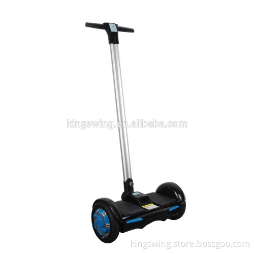Factory Best Quality 8 inch Big wheels Standing self-balancing smart scooter two wheel electric skateboard with handrail